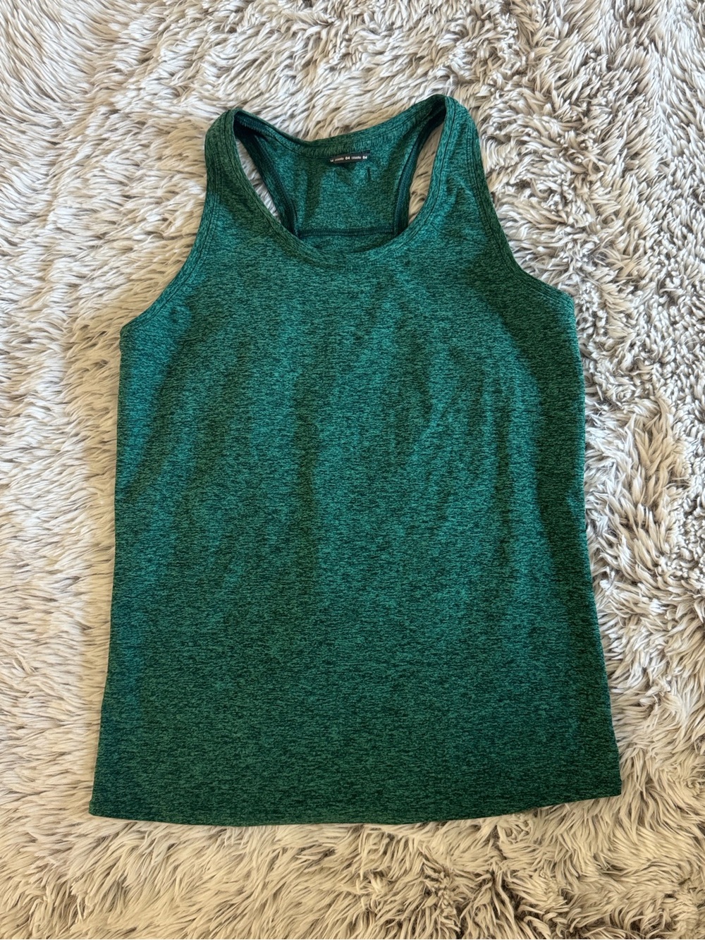 oiselle Emerald Green Racerback Performance Tank